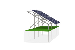 Mg-Al-Zn Ground Solar Mounting Systems